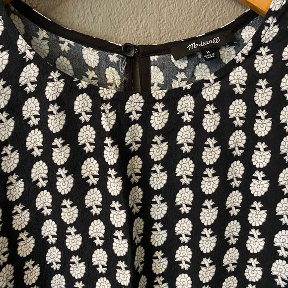 Madewell Bloomstamp Ruffle Tank Top - Picture 2 of 10